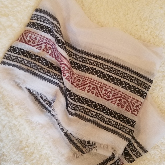 H&M Other - H&M Embroidered Scarf